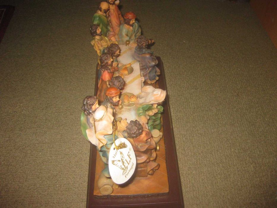 Lindíssima Peça "A Última Ceia" em Marfinite/Nova!