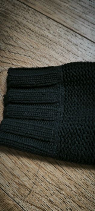 Sweter czarny rozpinany KAPPAHL stylowy romiar L
