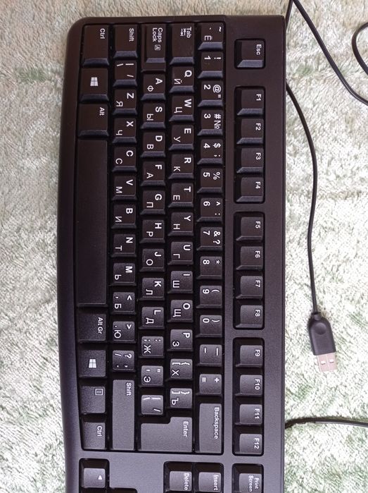 Клавіатура дротова Logitech K120 USB