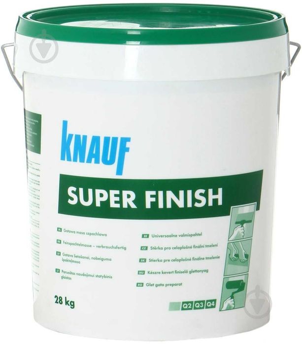 Шпаклівка Knauf Super Finish 28 кг (фінішна на вініловій основі)