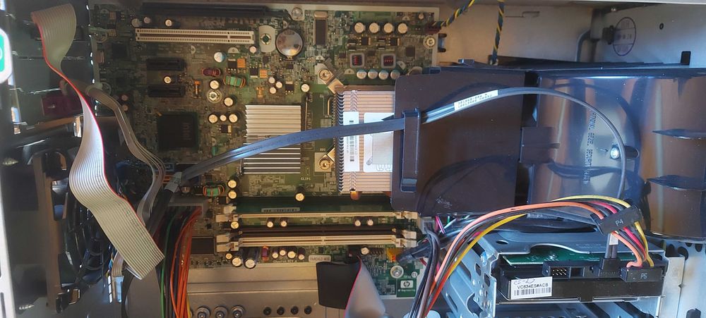 Компютер системний блок HP s775/DDR2 512-1g/hdd 80-160sata на запчасти