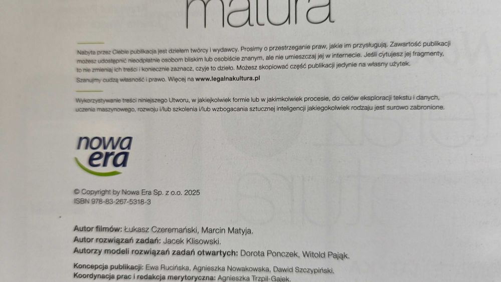 Matematyka - Nowa teraz matura