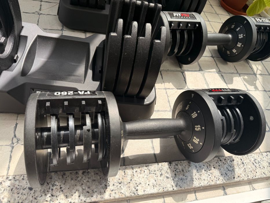 Halteres ajustáveis