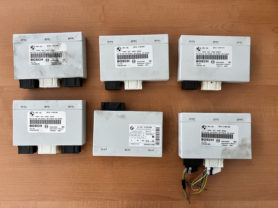 Módulos PDC estacionamento BMW (E87/E90/E91/E93)