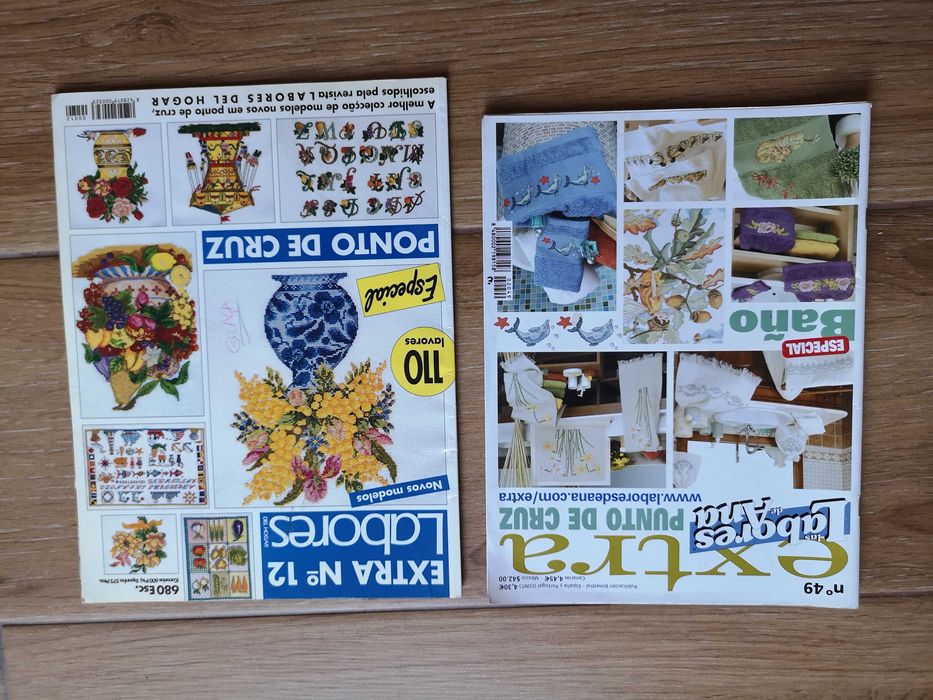 revistas de rendas e bordados