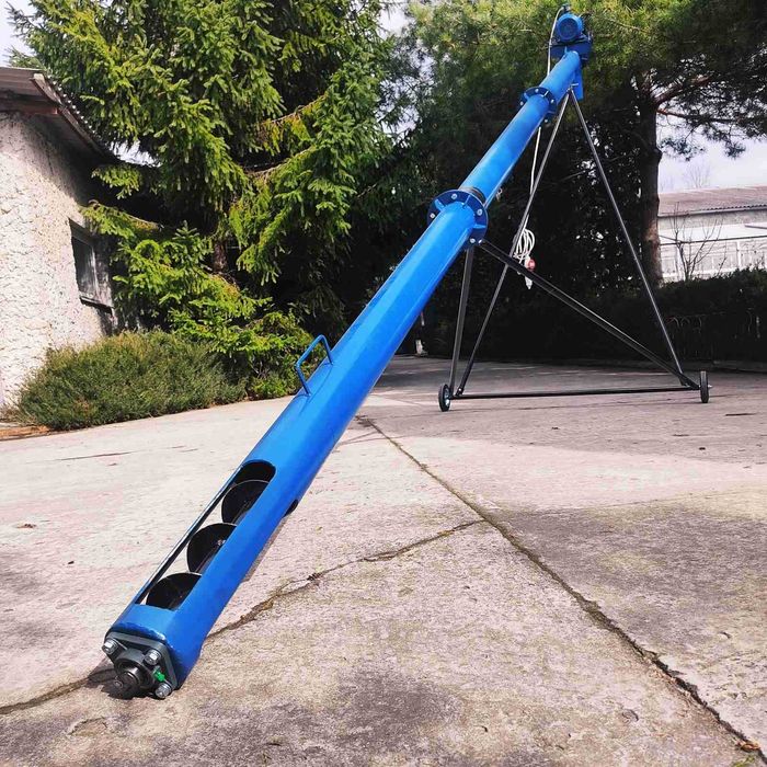 Шнековий завантажувач,погрузчик зерна,протруювач,підборщик.Ø133,159