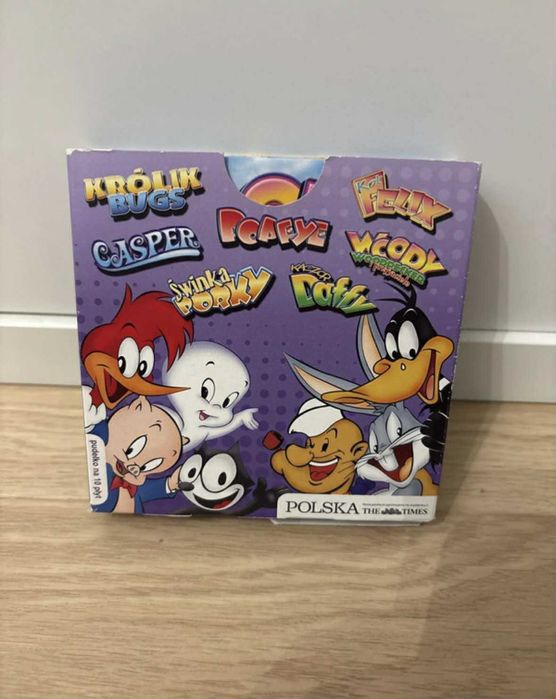 12 bajek VCD: Królik Bugs, Kaczor Daffy, Świnka Porky, Popeye i inni