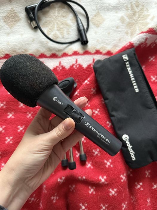 Мікрофон вокальний e835s sennheiser