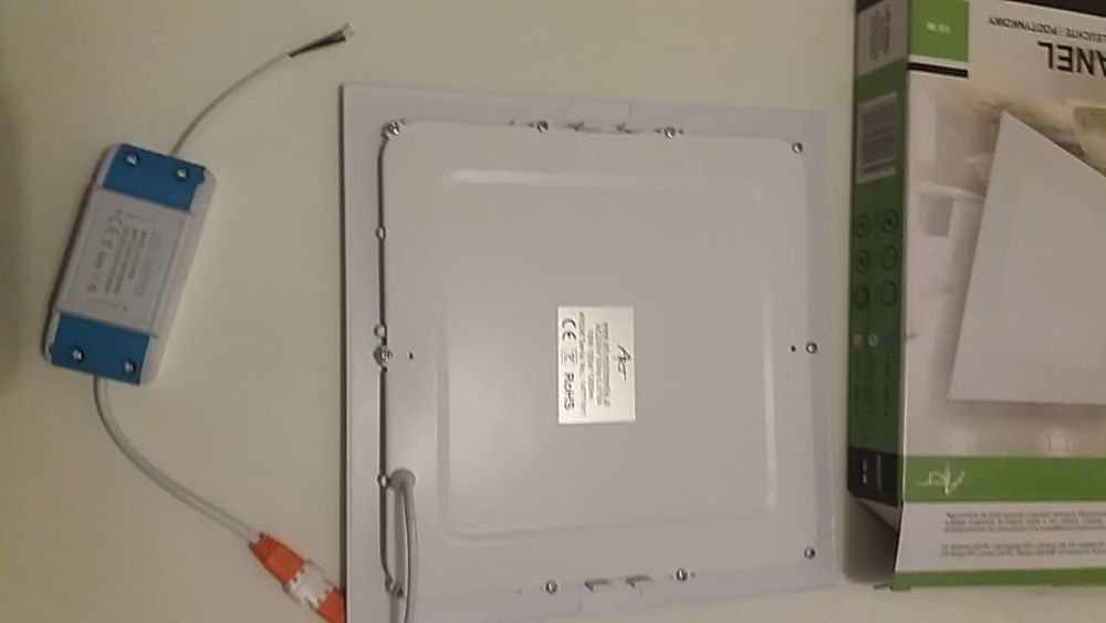 Panel LED kwadrat. 211mm, 18W, ultra slim 12mm, W 4000K  -1 sztuka