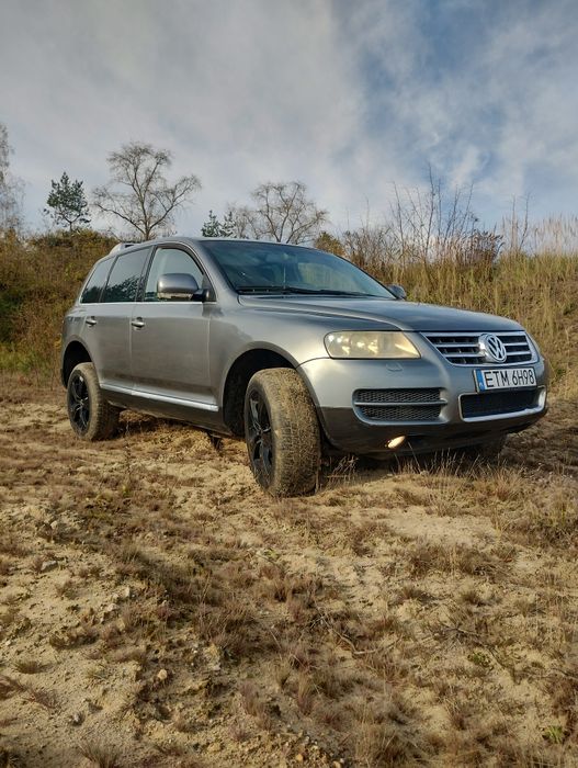 Uszkodzony silnik Touareg