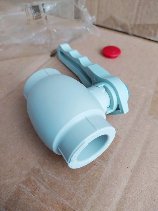 Кран шаровый полипропиленовый