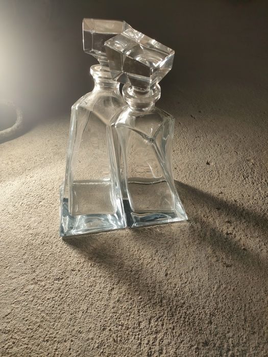 2 Garrafas cristal
