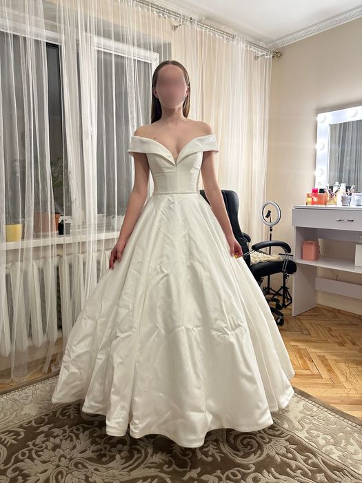 весільня сукня, шилась на замовлення, розмір xs,s,m