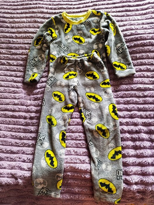 Теплая флисовая пижама на мальчика Спайдермен