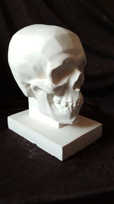 Гипсовая голова для рисунка,лепки!