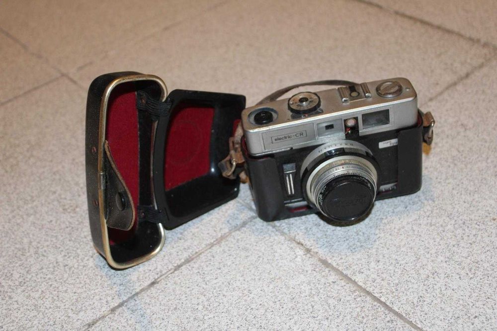 Conjunto de máquinas Fotográficas antigas