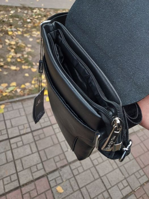 Сумка чоловіча Moltani через плече мужская барсетка клатч мужской