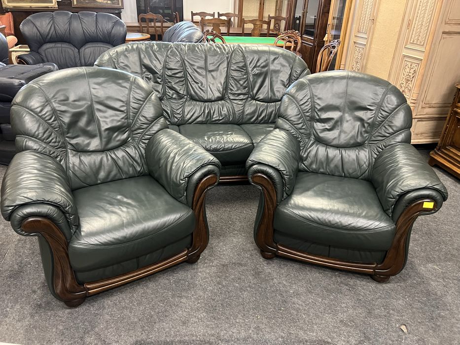 Wypoczynek skórzany/3/1/1/Raty