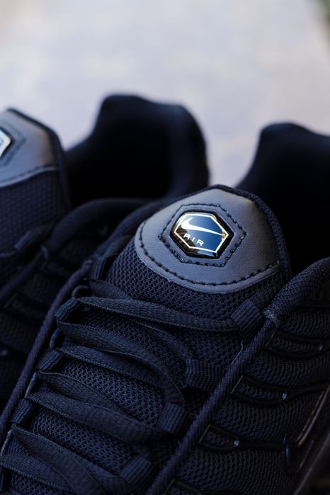 Кросівки Кроссовки Nike Air Max TN Black Чорний Чёрный Кросовки демісезон