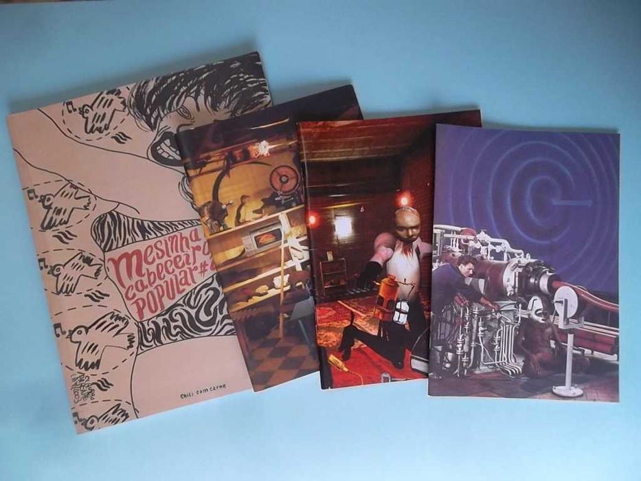 Fanzines portugueses de Banda Desenhada, ver fotos.