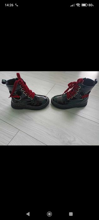 Botki dla dziewczynki 28.