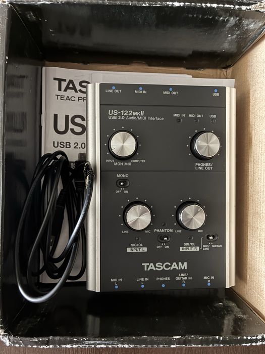 Interfejs audio Tascam US-122MKII interface