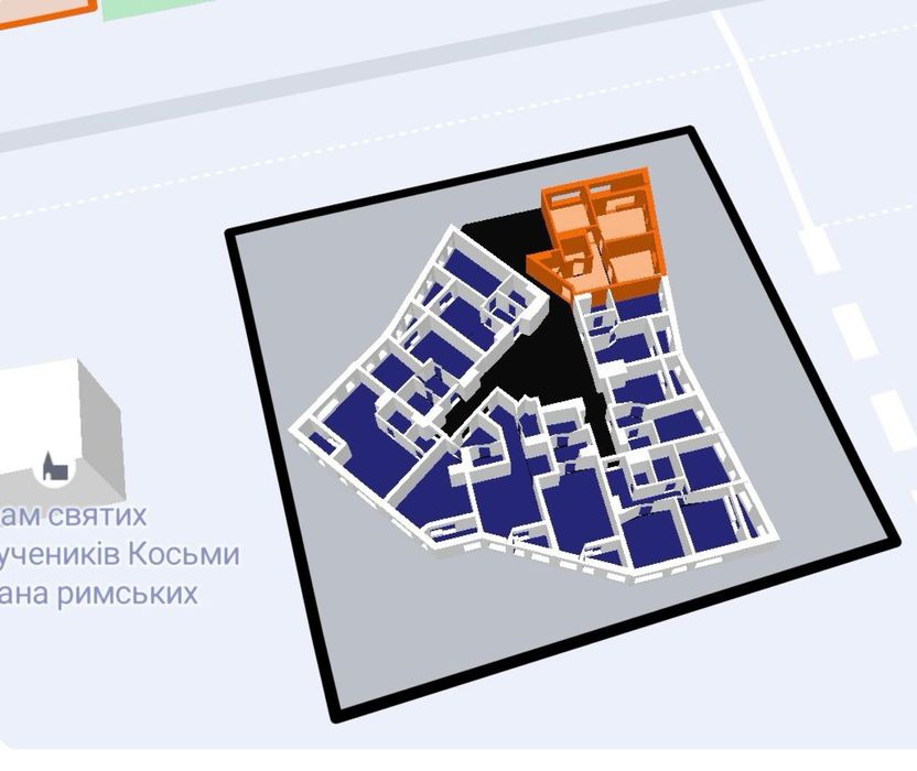 2-кімнатна квартира за адресою (площа 67,4 м²) - Atlanta.ua - фото 5