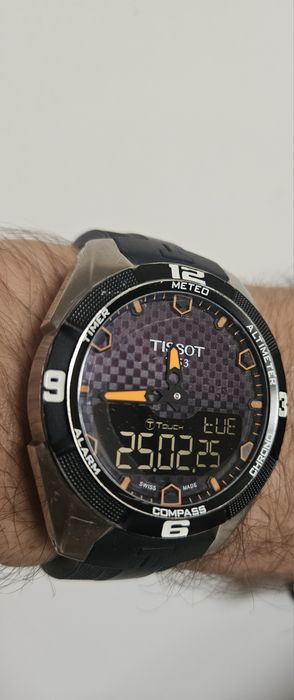 tissot t-touch solar titanium