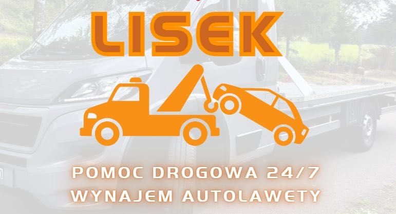 Wynajem laweta autolaweta busa 8 osobowego pomoc drogowa 24/h