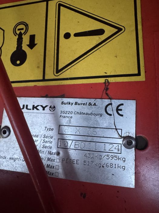 Rozsiewacz Sulky X 36