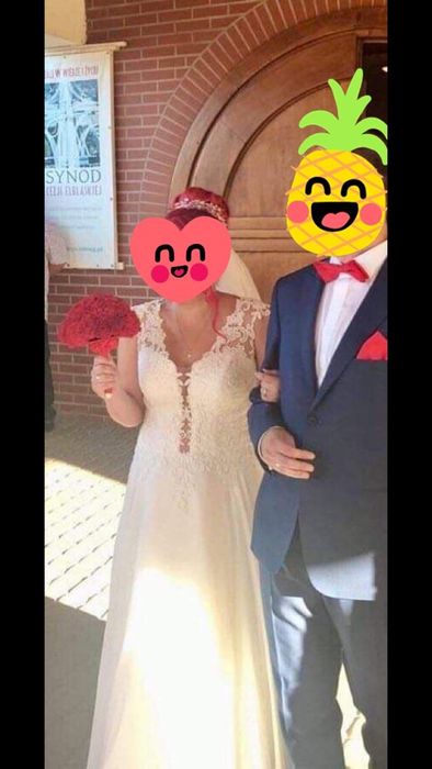 Przepiękna suknia ślubna
