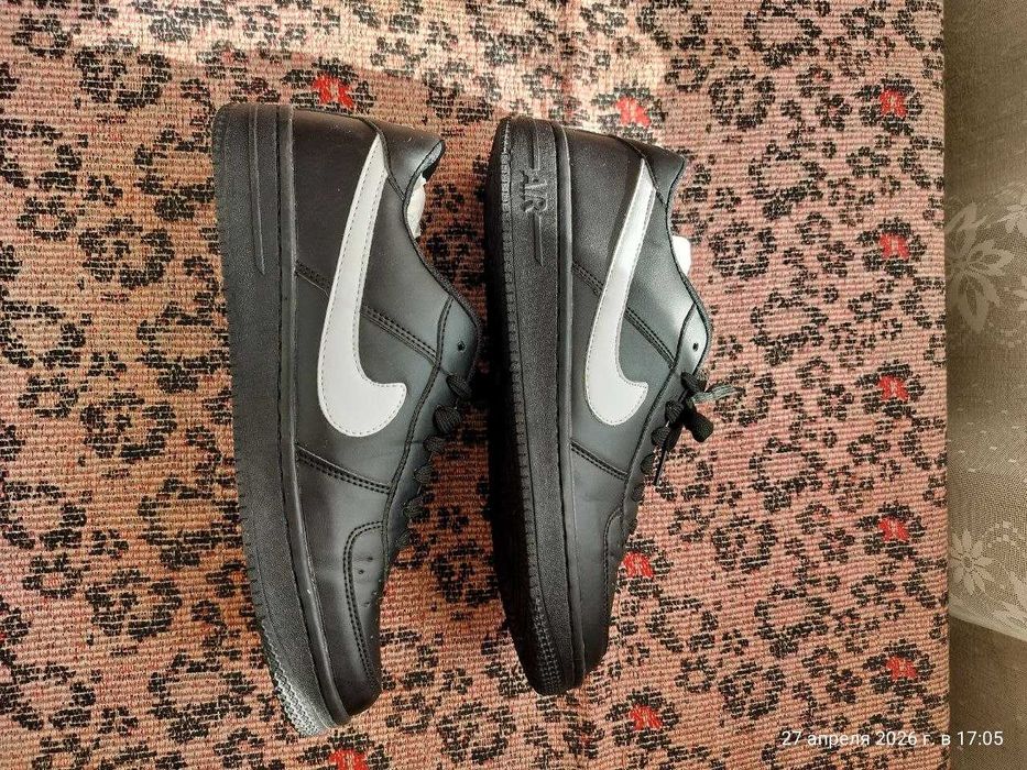 Мужские кроссовки Nike Air Force Черные