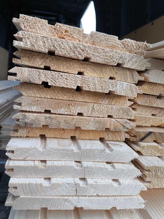 Sztachety drewniane, listwy ławkowe, deski, boazeria