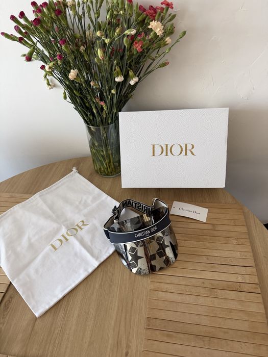 Daszek Christian Dior Czapka CD Dior Kapelusz