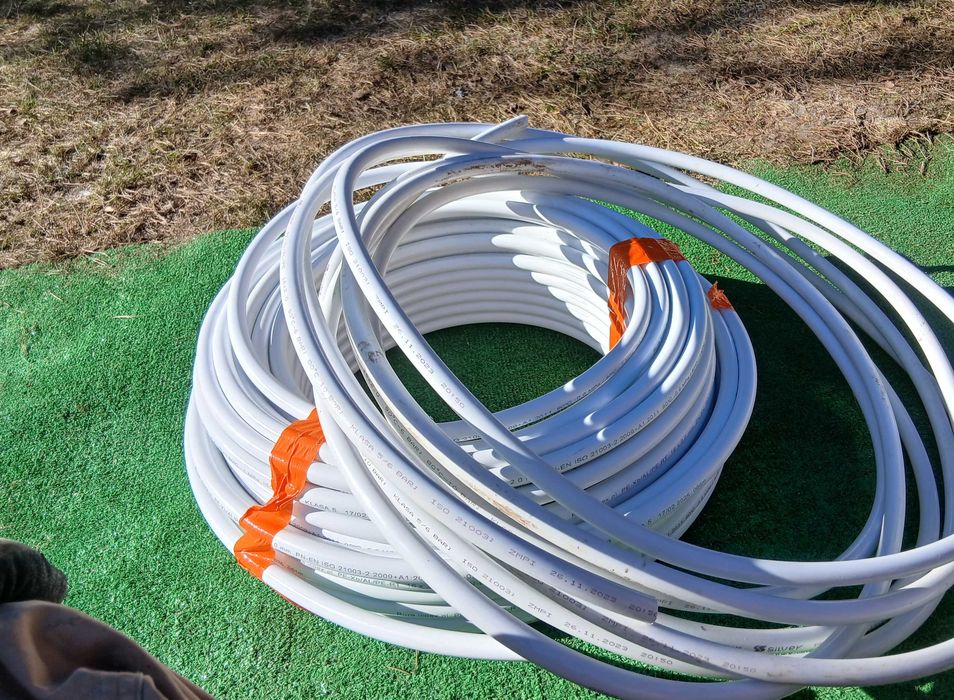 rura do podłogówki 16X2 alu/pex 9m Silver