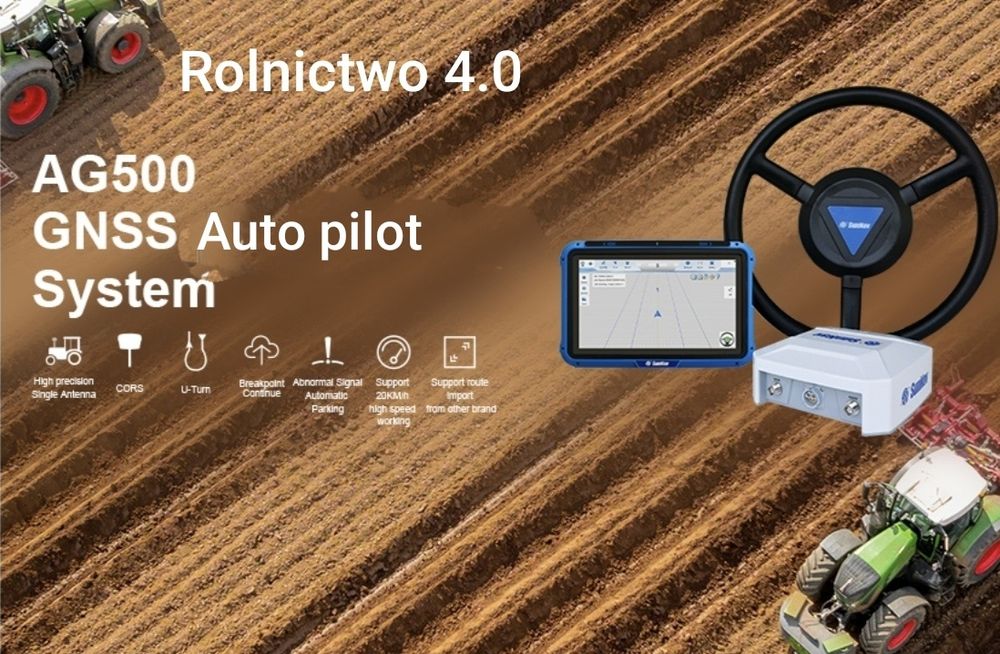 Nawigacja rolnicza RTK Sunnav AG500 ISOBUS(jak CHCNAV,AGOPEN,trimblE