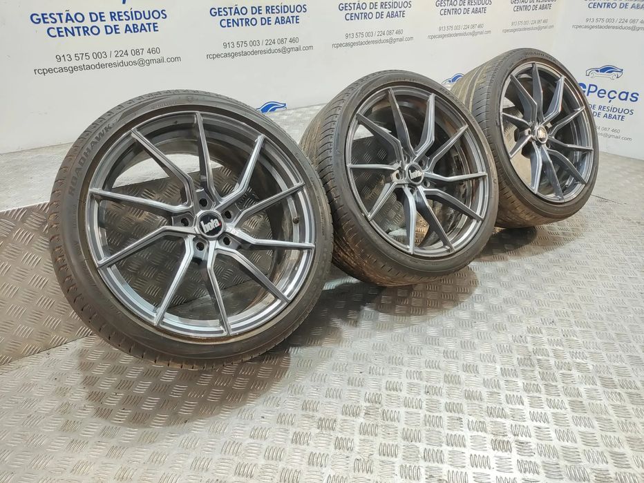 Conjunto 3 Jantes 19 Originais Bola Wheels B25 Gloss Gunmetal 8,5J