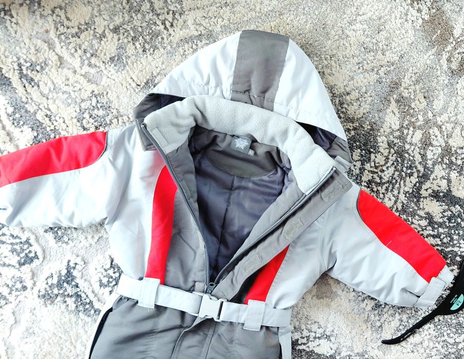 Mariquita Kombinezon zimowy jednoczęściowy Narty szary 92 _  2 lata