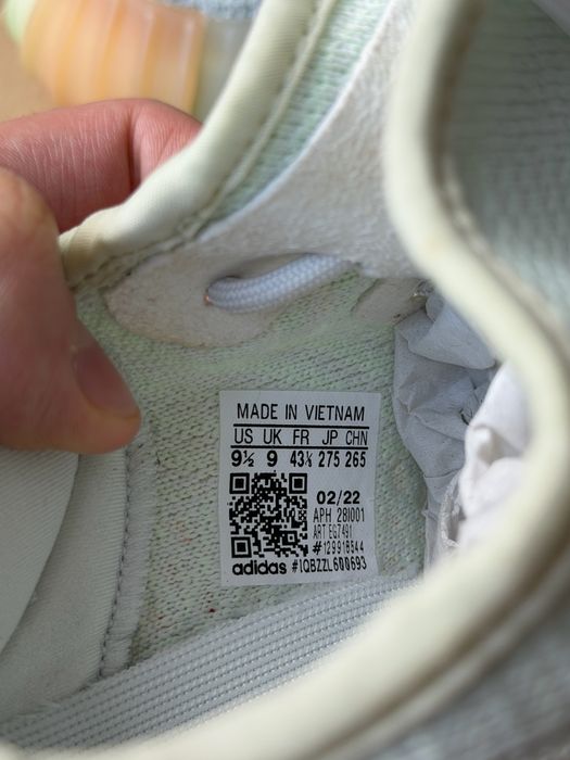 Adidas Yeezy Boost 350 V2 Hyperspace buty sneakersy miętowe 43 1/3