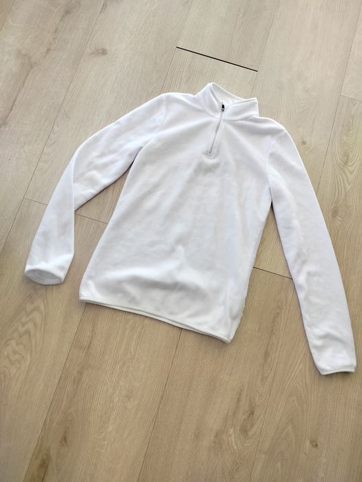 Bluza polarowa damska 4F bialay S