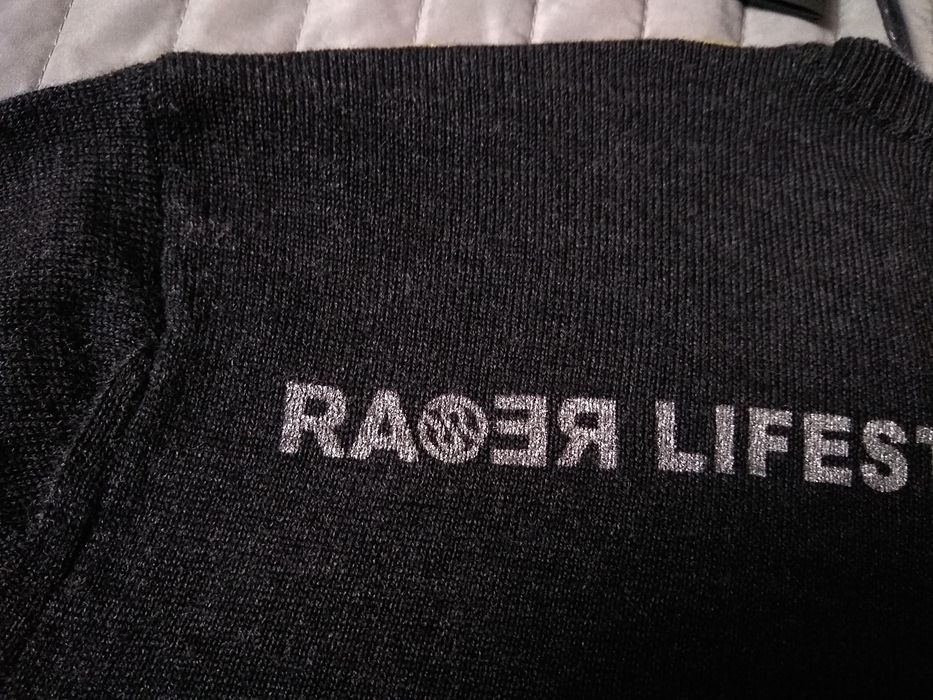 NOWY  Made in Italy, Elegancki męski sweter, 50% Merino, Rozmiar M/L