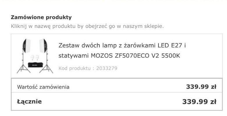 Sprzet do studia fotograficznego