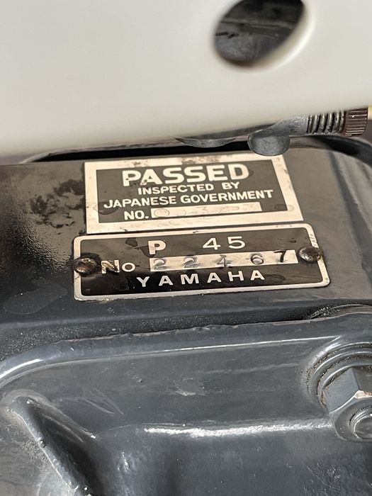 Мотор лодочный Yamaha P45