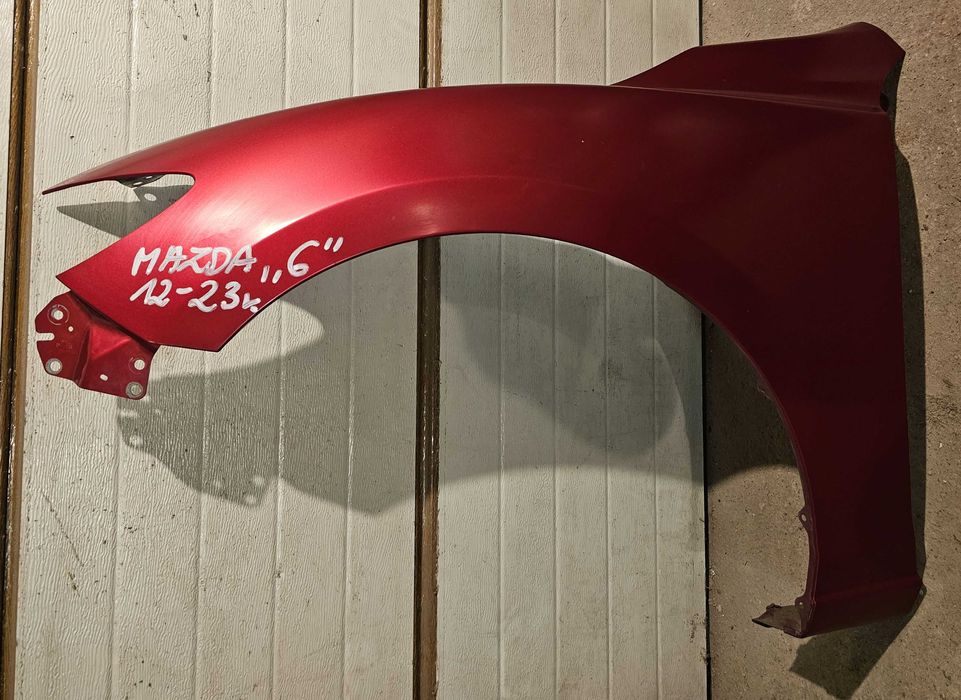 Mazda 6 błotnik przód przedni lewy 12-23r.