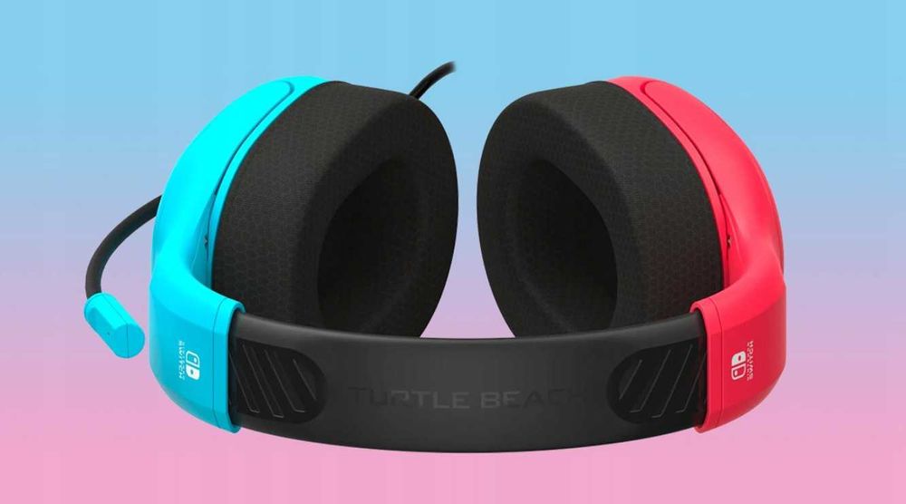 Słuchawki z mikrofonem przewodowe Turtle Beach Nintendo Switch prezent