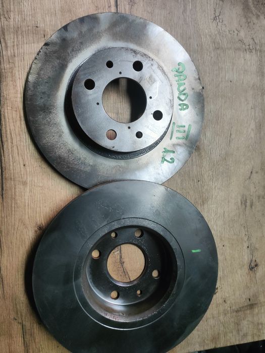 Fiat Panda III 3 tarcze hamulcowe przód benzyna