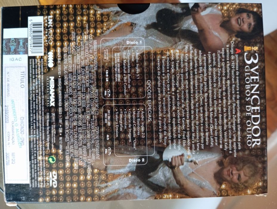 Dvd "Chicago" Ed. Especial