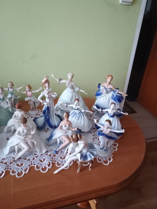 Figurki porcelanowe – baletnice /