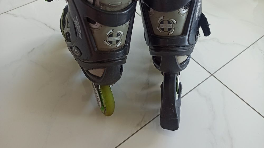 Łyżworolki rolki regulowane chłopięce dziecięce 35-38 s.db.+ ABEC-7