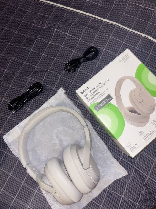 Belkin Headphones com Cancelamento de Ruído – Como Novos